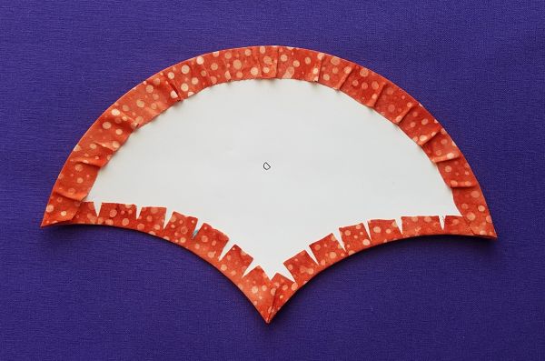 curved english paper piecing