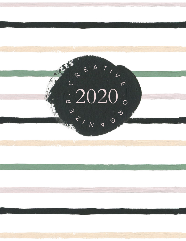 2020 creative organizer planner